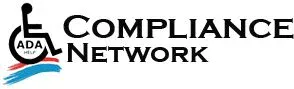 ADA Compliance Network logo with wheelchair icon